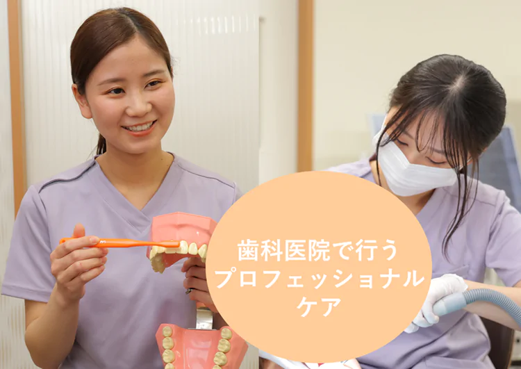 定期メンテナンスでお口の健康をサポート 予防歯科